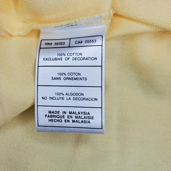 Rare Paramount Pictures Distribution Custom Nike Golf XL Yellow Black Shirt - Picture 10 of 12